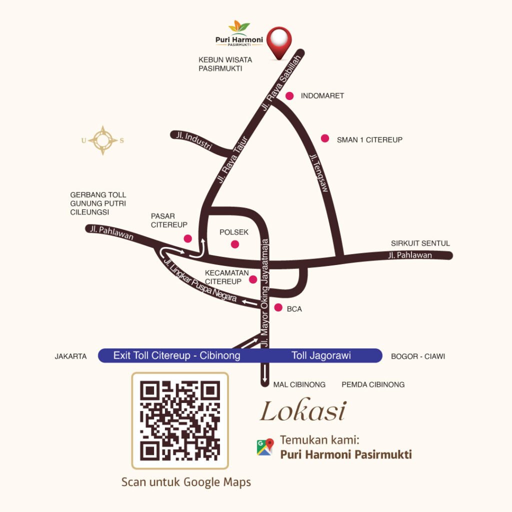 Lokasi Puri Harmoni Pasirmukti