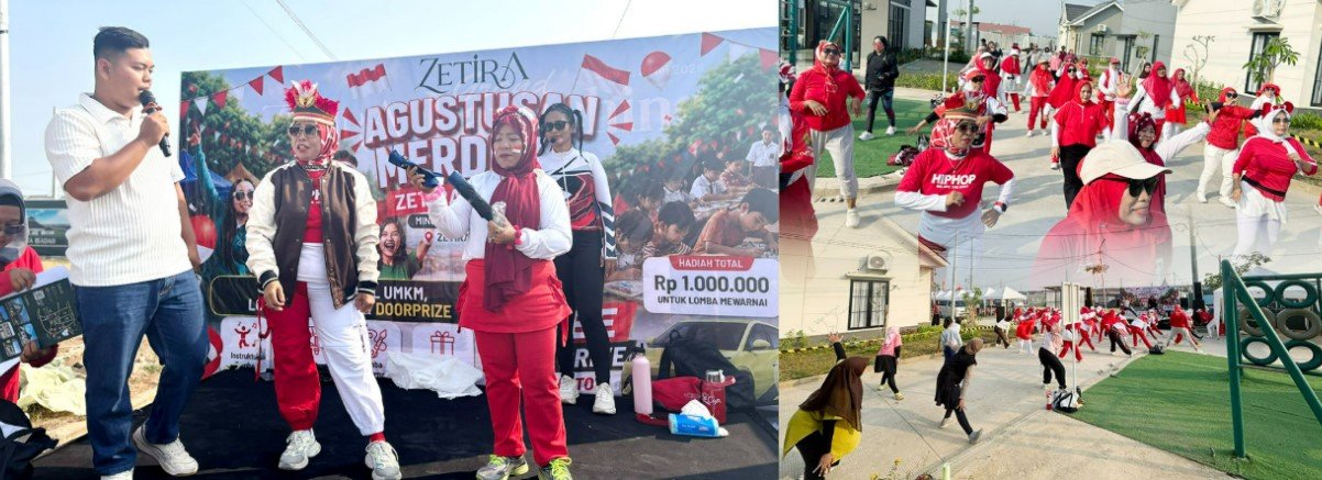Zetira Fun Day Hadirkan Semangat Kemerdekaan & Kebersamaan di Cibitung